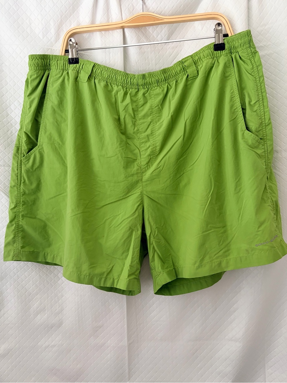 Columbia Lime Green Men's Swim Trunks